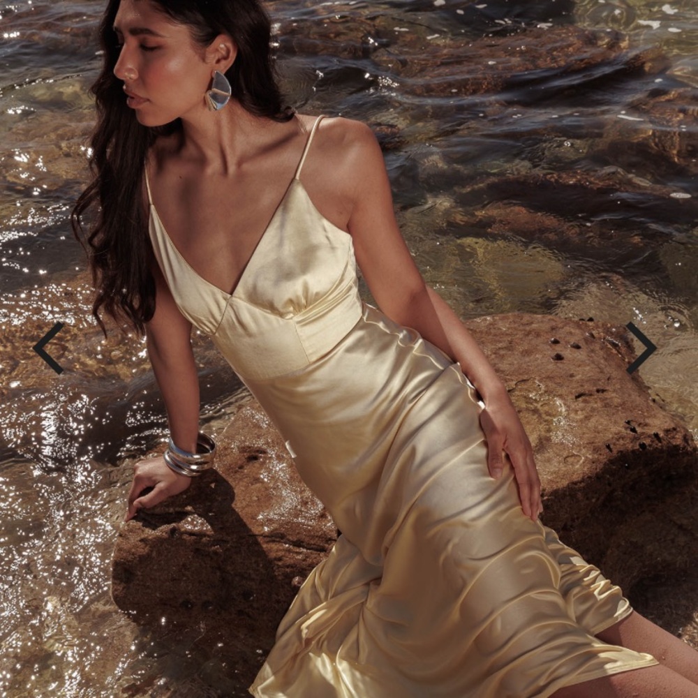 Butter Yellow Bridesmaid Dress